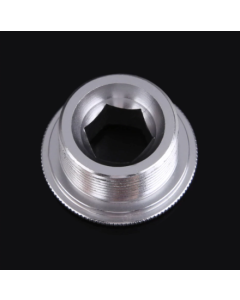 Crank Bolt | Silver | M20 | to fit HT2 Shimano Road